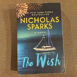 The Wish by Nicholas Sparks Paperback book